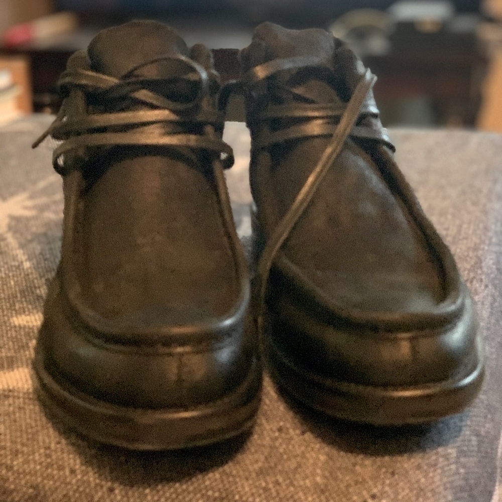 Vince Mens Mid Boots Lace Up